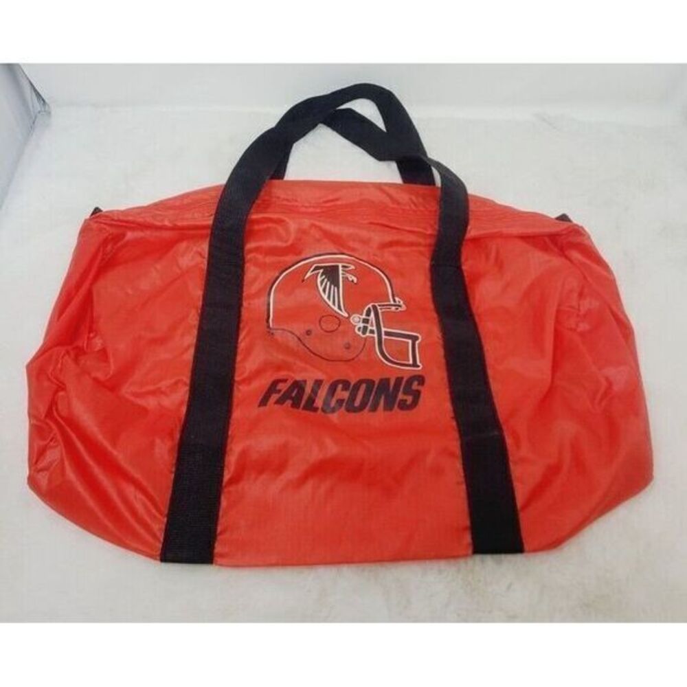 Vintage 1985 NFL Atlanta Falcons Winston Duffle Bag NOS 18×14‎ Dirty Bird Logo